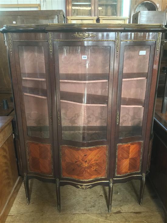 Glazed Italian display cabinet